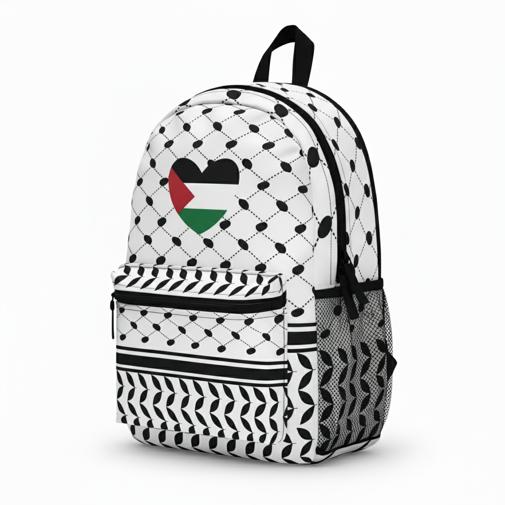Palestine Heart Backpack