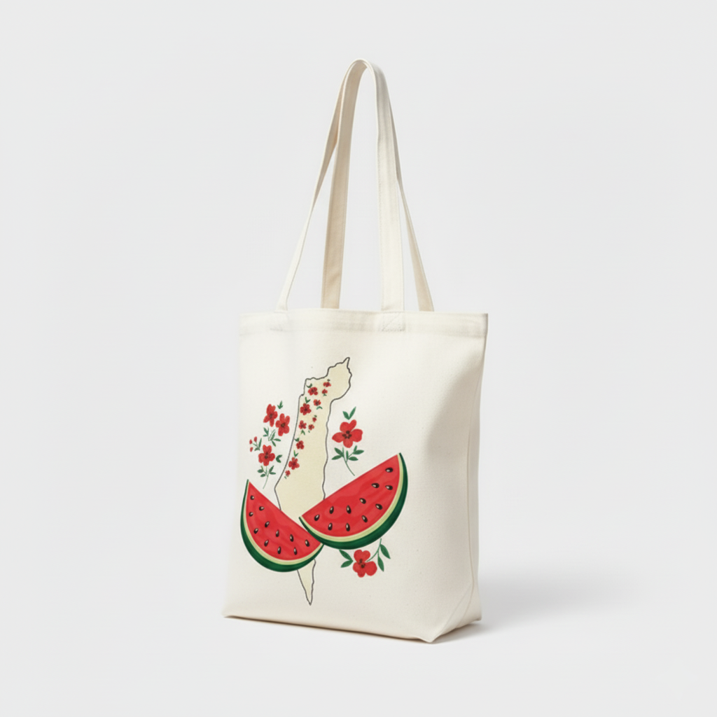 Palestine Watermelon Tote Bag