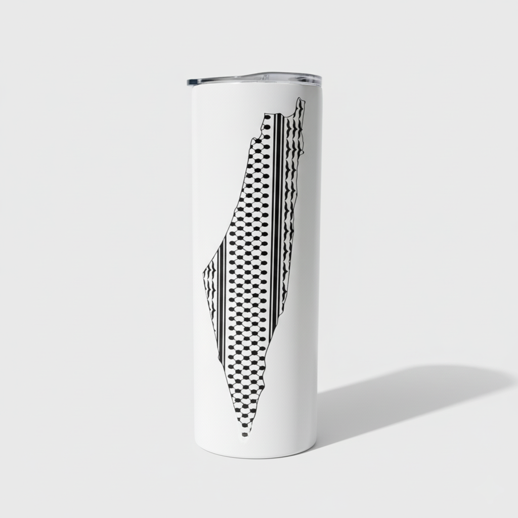 Keffiyeh Map Tumbler