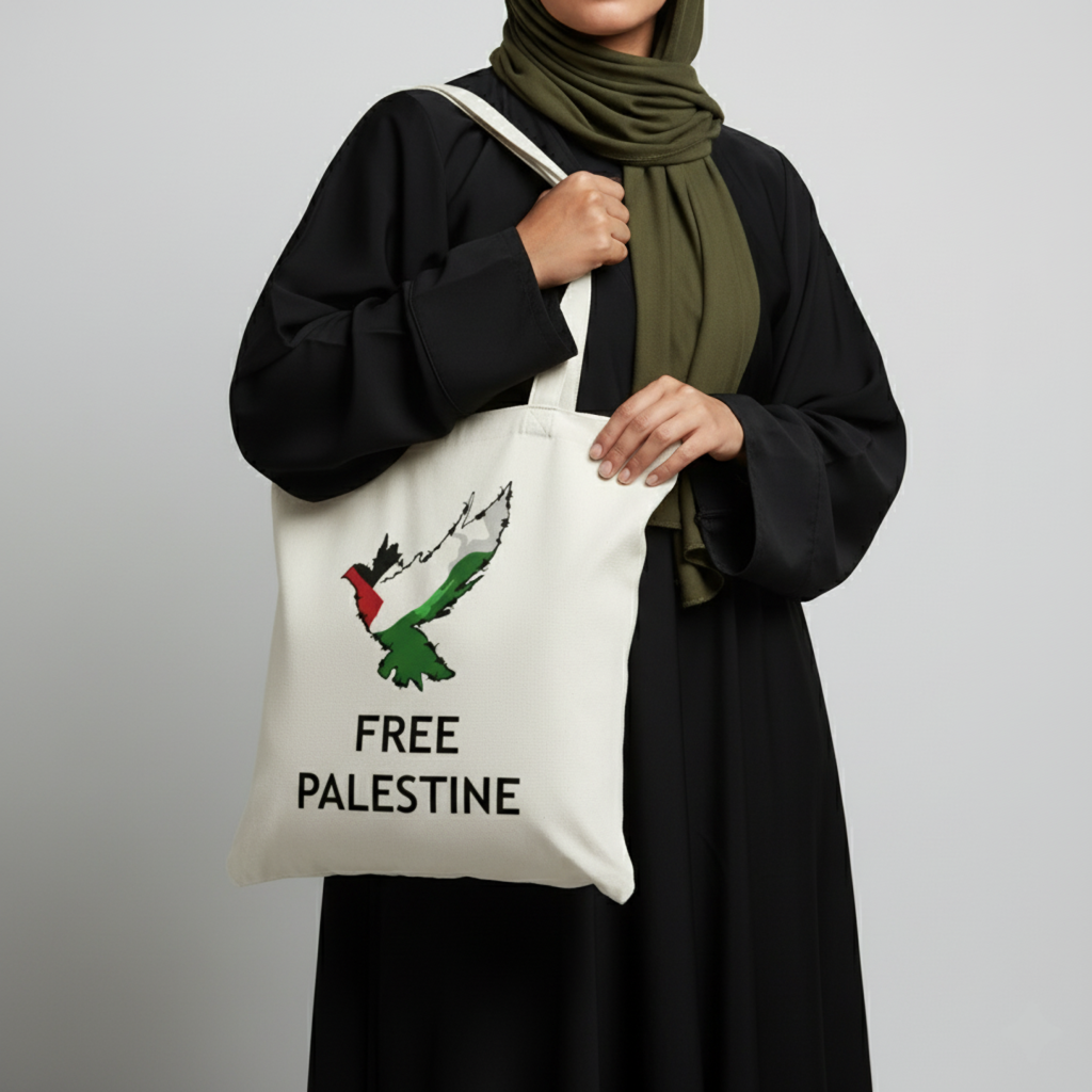 Free Palestine Tote Bag