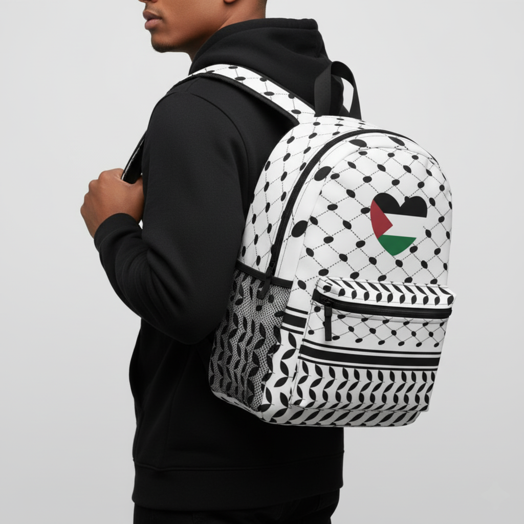 Palestine Heart Backpack