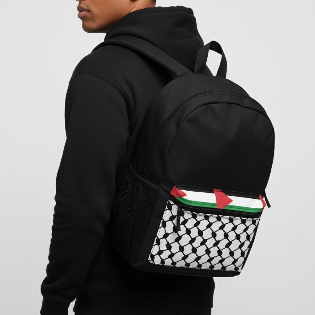 Black Palestine Backpack